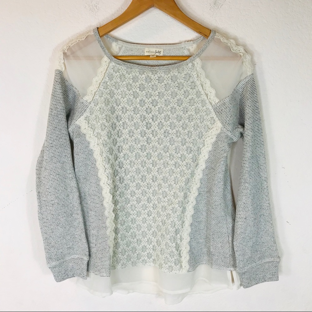 Maison Jules Lightweight Sweater Size Medium